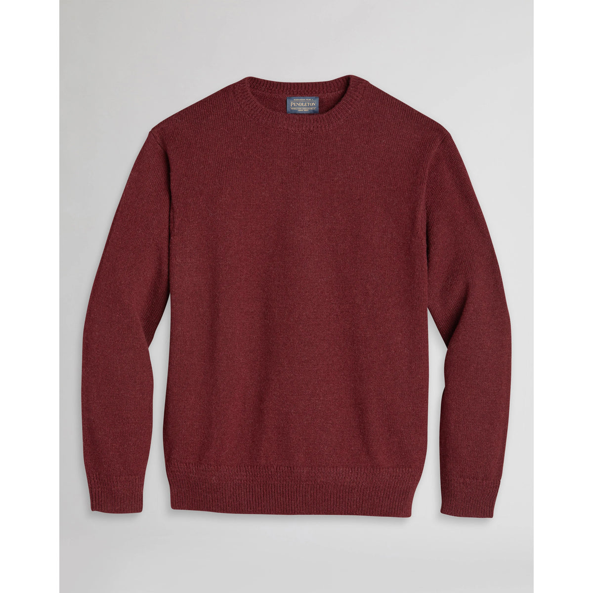 Pendleton | Shetland Washable Wool Crewneck Sweater | Men's ...
