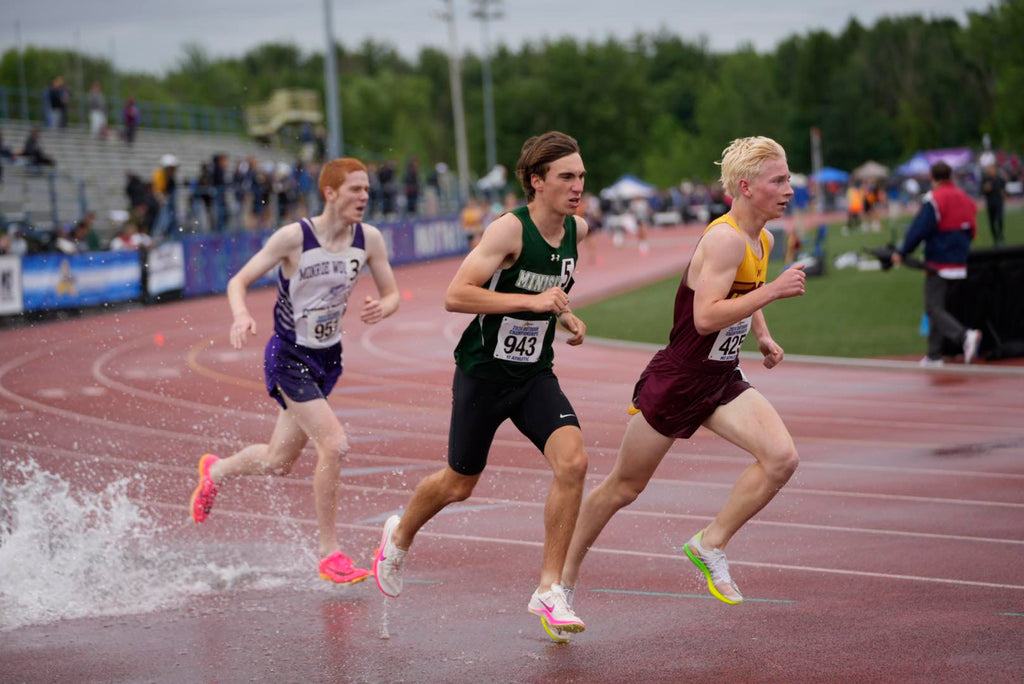 Gavin Rossi Minisink Valley Steeplechase High School Senior Athlete in the New York State Outdoor Track and Field Meet Champion photo from Justin Depierro