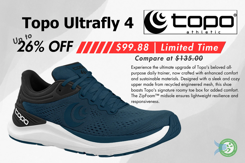 Topo Ultrafly Clearance Running Shoes at a Running Store near you experience comfort