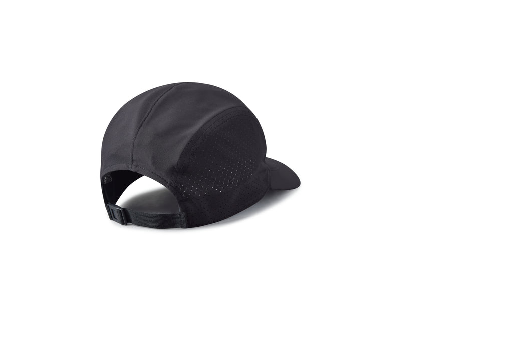 Brooks Journey Hat. Black. Rear/Lateral view.