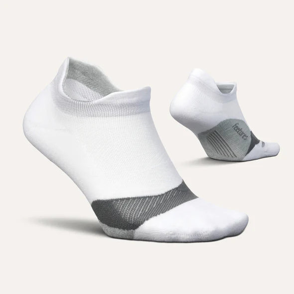 Unisex Feetures! Elite Light Cushion. NST. White.