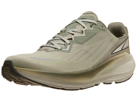 Men's Altra Forward Via. Gray upper. Gray midsole. Lateral view.