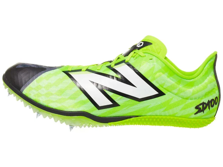 Men's New Balance FuelCell SD 100 v5. Yellow upper. Lateral view.