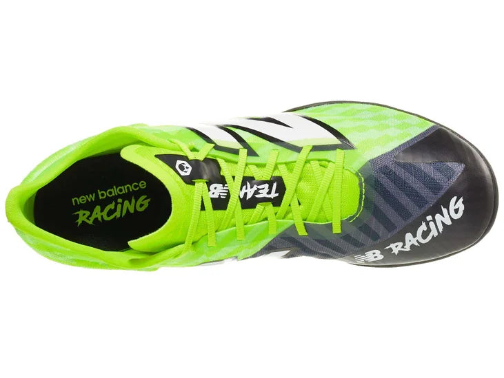 Men's New Balance FuelCell SD 100 v5. Yellow upper. Top view.