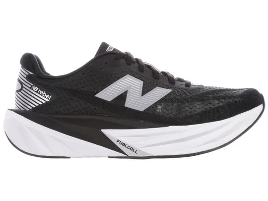 New Balance | FuelCell Rebel v5 | Men's | Black/Silver New Balance | FuelCell Rebel v5 | Men's | Black/Silver