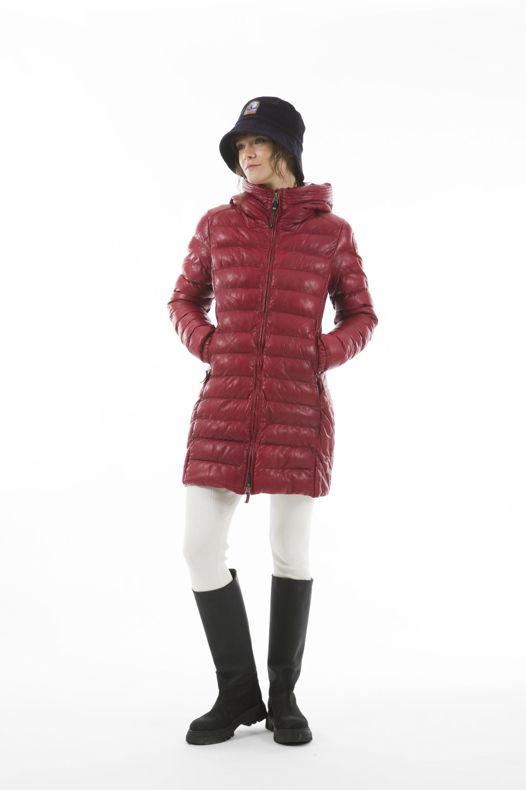 Parajumpers Demi Leather Jacket Women s