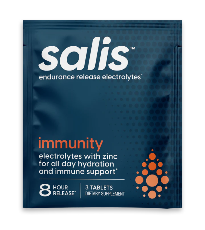 Salis electrolytes. Front view.