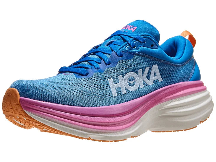 Hoka | Bondi 8 | Women's | Coastal Sky/All Aboard – Confluence Running ...