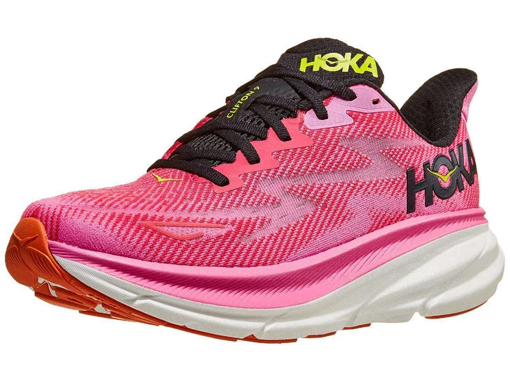 Hoka | Clifton 9 | Women's | Raspberry/Strawberry – Confluence Running ...