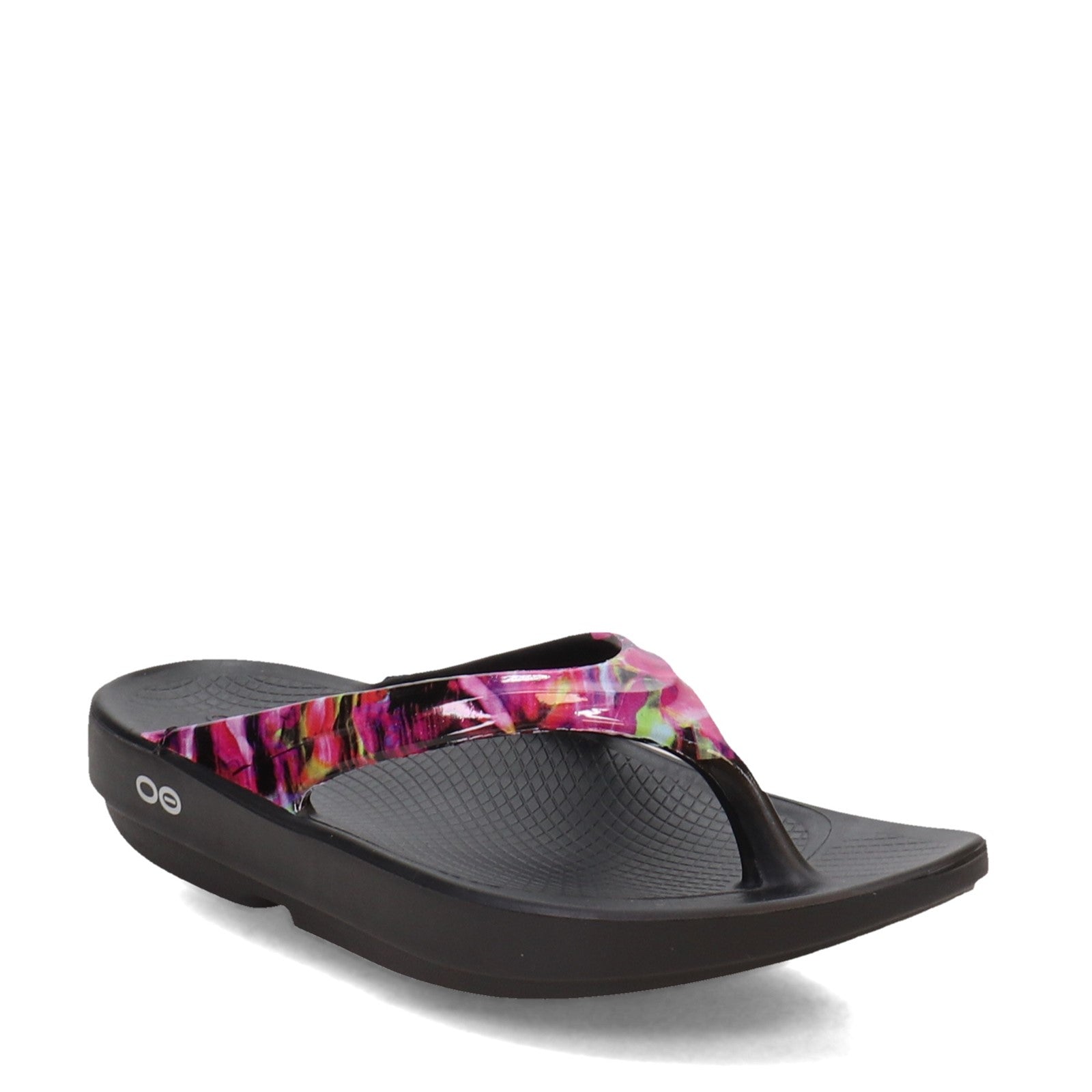 Oofos Women's Oolala Limited Thong Sandals-Neon Rose