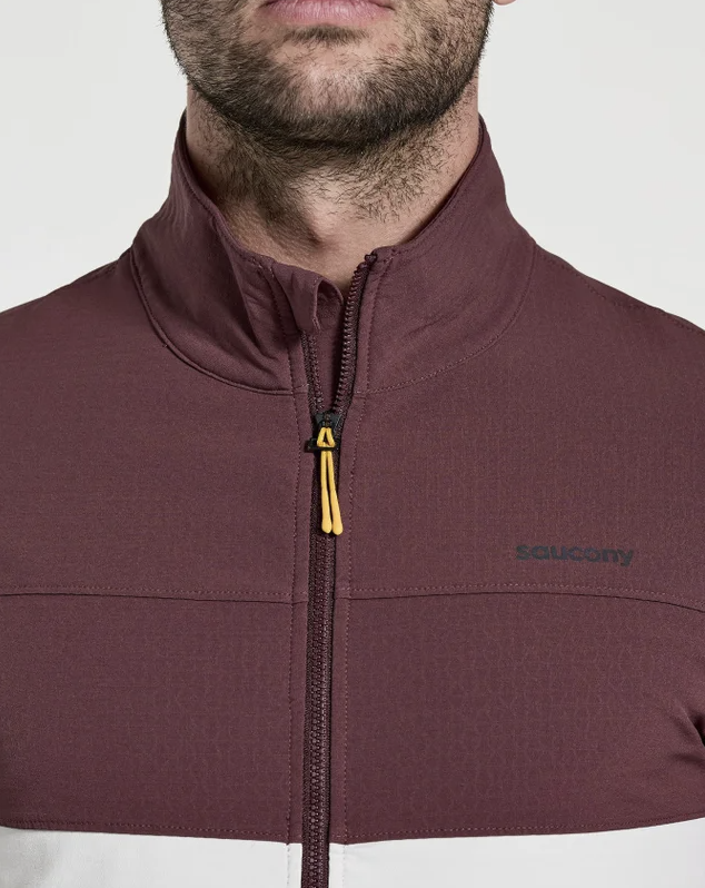 Saucony on sale jackets brown