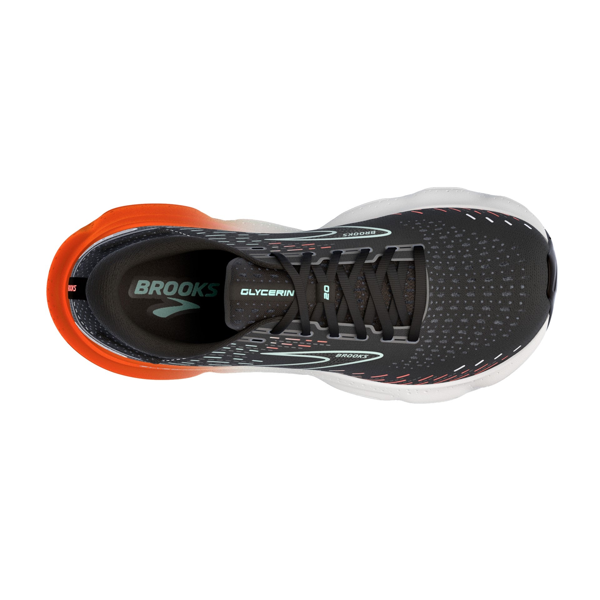 Brooks glycerin black on sale womens